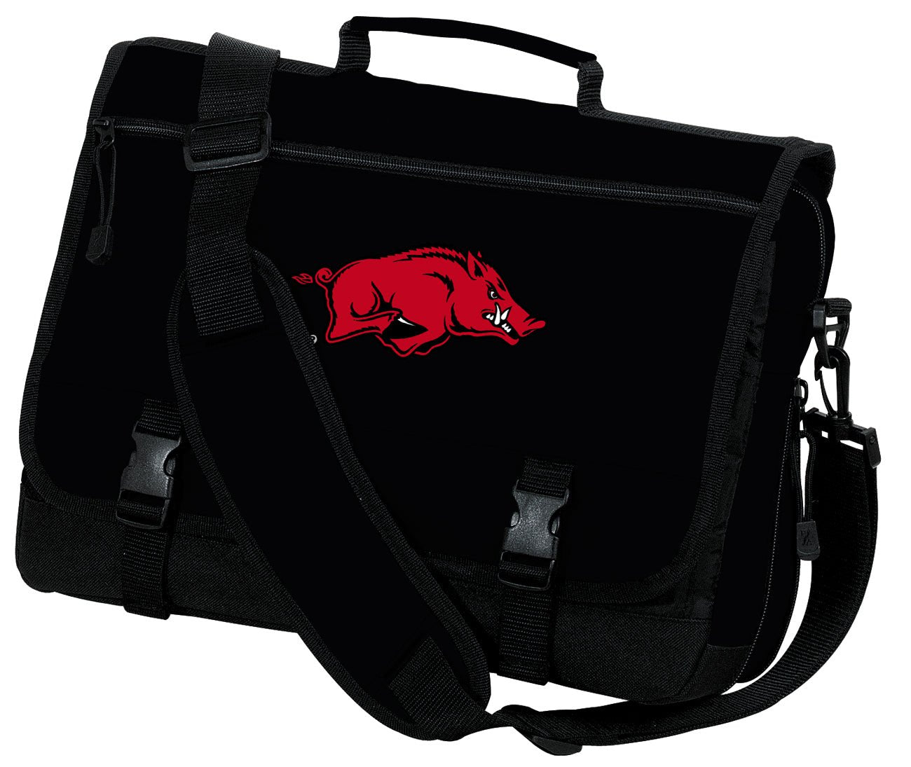 University of Arkansas Laptop Computer Bag Arkansas Razorbacks Messenger Briefcase Black