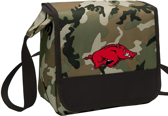 University of Arkansas Lunch Bag Arkansas Razorbacks Cooler or Lunchbox Camo