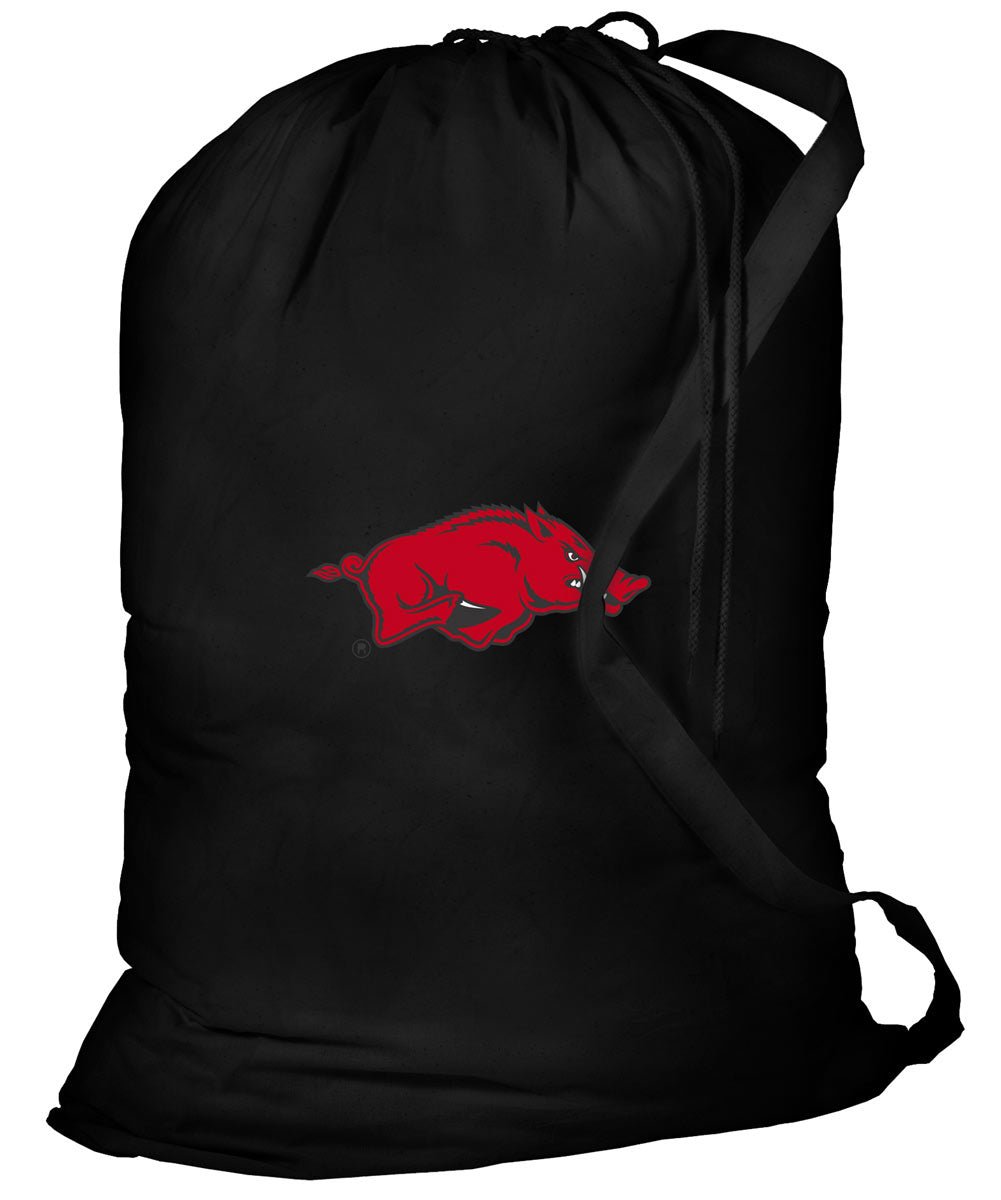 University of Arkansas Laundry Bag Arkansas Razorbacks Clothes Bag Black