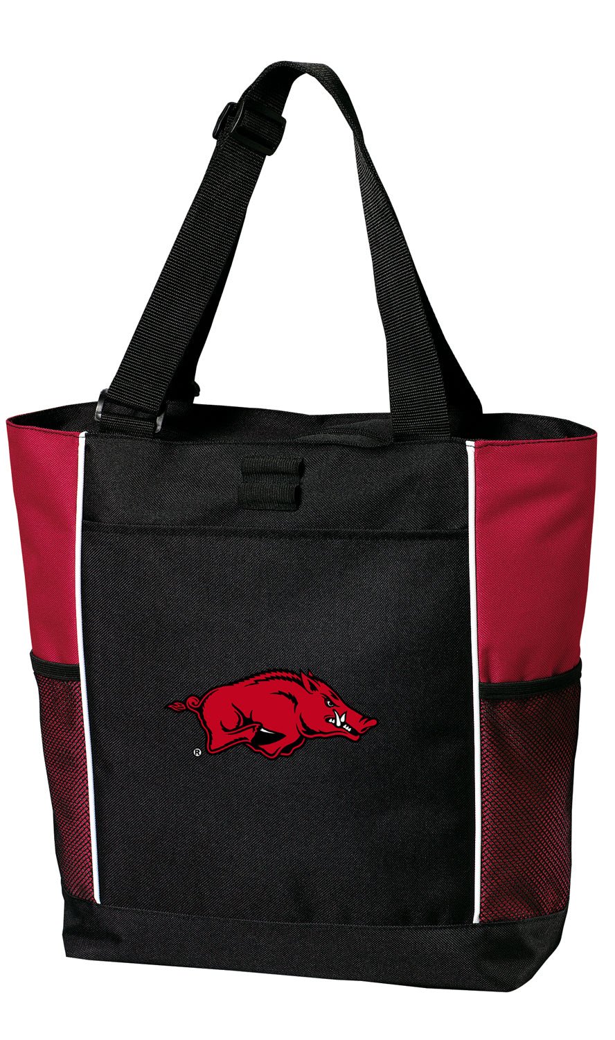 University of Arkansas Tote Bag Arkansas Razorbacks Carryall Tote Red