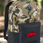 University of Arkansas Camo Backpack Arkansas Razorbacks Medium Classic Style Backpack