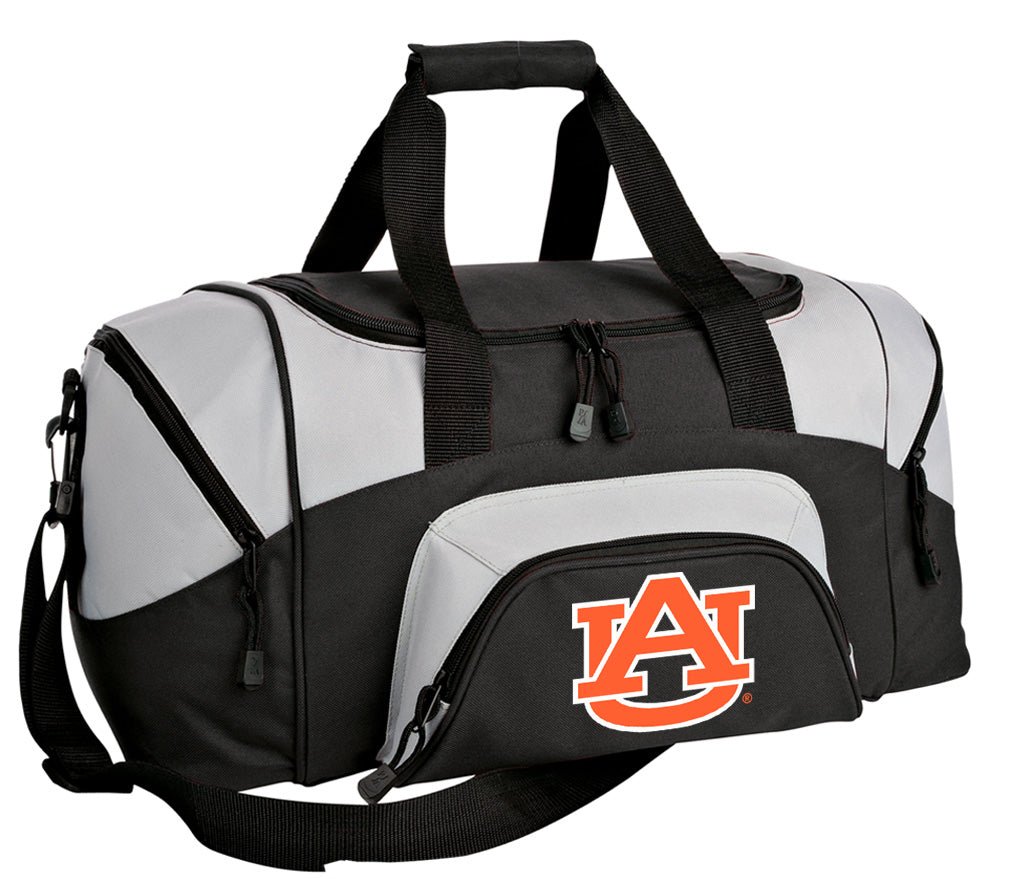 Small Auburn Duffel Bag Auburn University Carryon Suitcase or Gym Bag Black