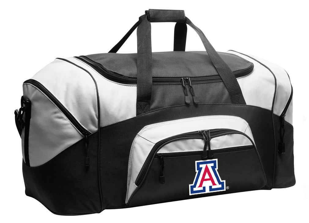 University of Arizona Duffel Bag – Wildcats Gym, Sports & Travel Gear Bag Black