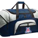 University of Arizona Duffel Bag – Wildcats Gym, Sports & Travel Gear Bag Navy