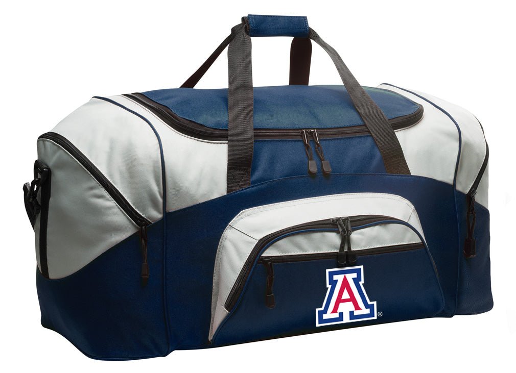 University of Arizona Duffel Bag – Wildcats Gym, Sports & Travel Gear Bag Navy