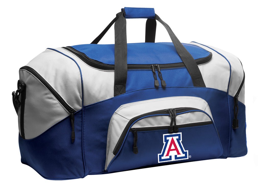 University of Arizona Duffel Bag – Wildcats Gym, Sports & Travel Gear Bag Blue