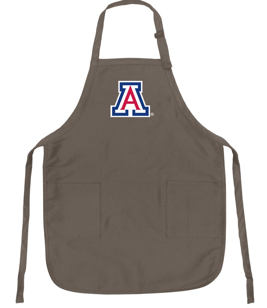 University of Arizona Apron Arizona Wildcats Apron - Stain Resistant Fabric Khaki