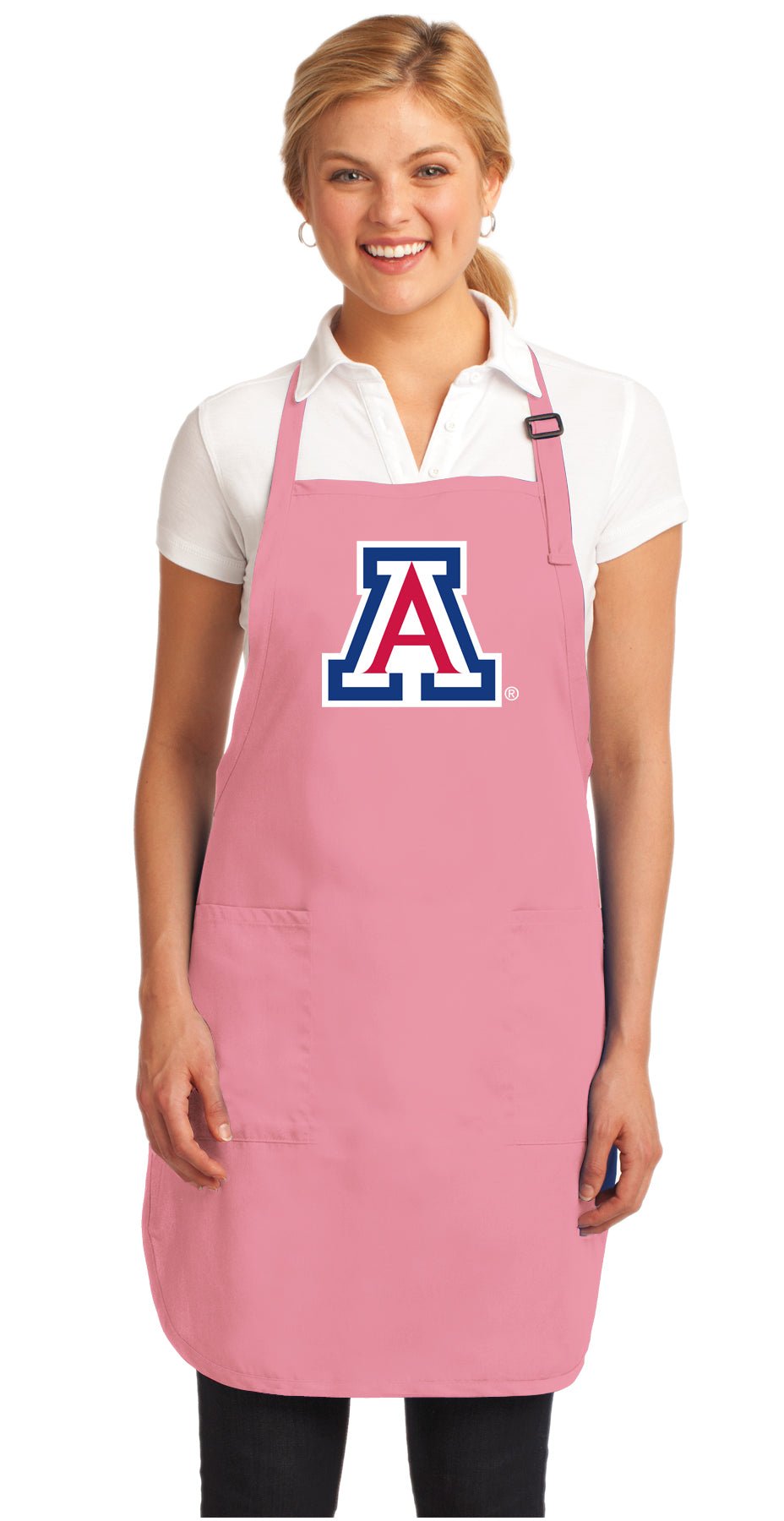 University of Arizona Apron Arizona Wildcats Apron - Stain Resistant Fabric Pink