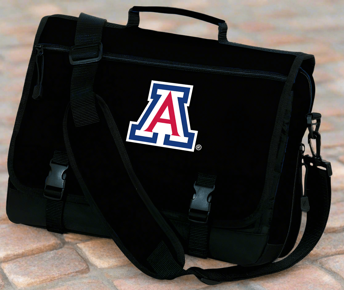 University of Arizona Laptop Computer Bag Briefcase Messenger Bag Black