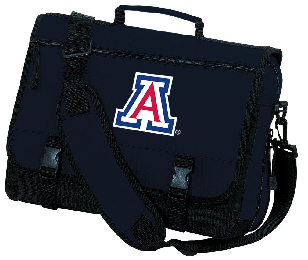 University of Arizona Laptop Computer Bag Briefcase Messenger Bag Navy