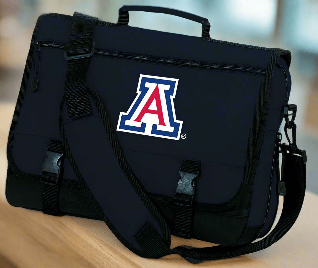 University of Arizona Laptop Computer Bag Briefcase Messenger Bag Navy
