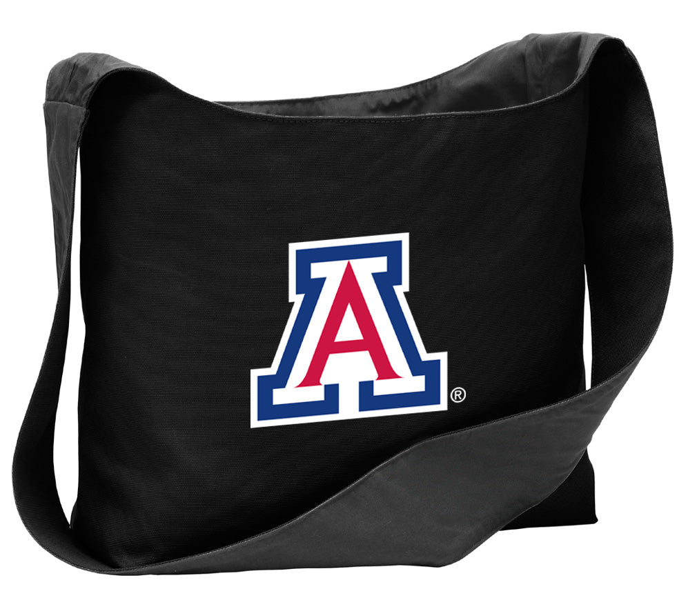University of Arizona Cross Body Bag Arizona Wildcats Shoulder Tote Bag - Sling Style Black