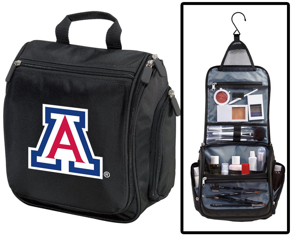 University of Arizona Toiletry Bag or Mens Arizona Wildcats Travel Shaving Kit Black