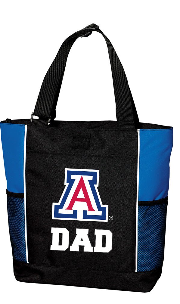 University of Arizona Tote Bag Arizona Wildcats Carryall Tote Dad on Blue