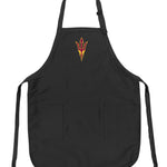 ASU Apron Arizona State University Apron - Stain Resistant Fabric Black