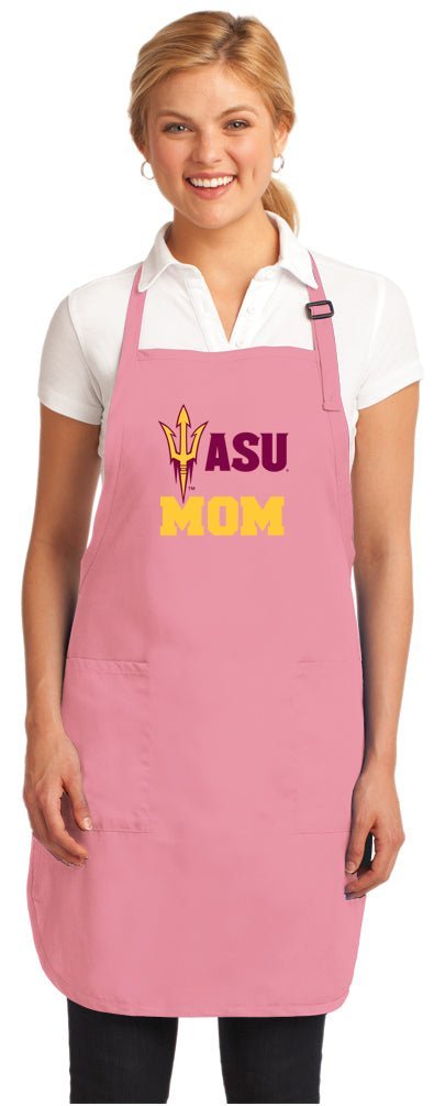 Arizona State Apron ASU Apron - Stain Resistant Fabric Mom on Pink