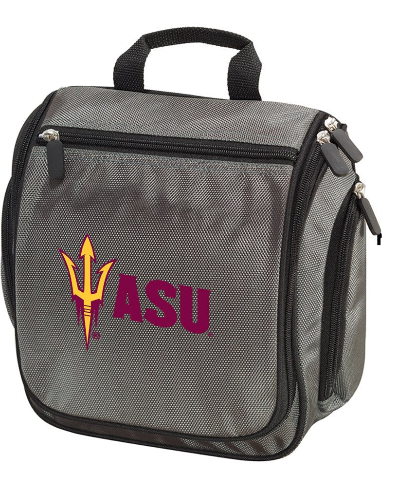 Arizona State Toiletry Bag or Mens ASU Travel Shaving Kit Gray