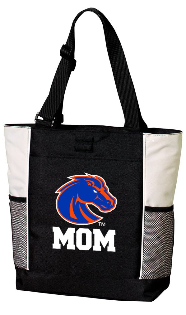 Boise State Tote Bag Broncos Carryall Tote Mom on White
