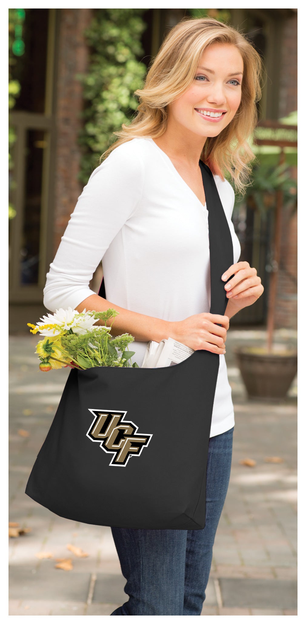 UCF Crossbody Bag – Central Florida Knights Shoulder Tote Sling Black