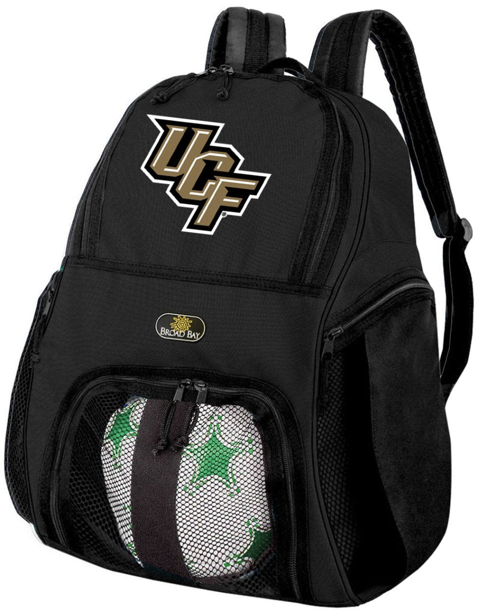 University of Central Florida Soccer Ball Backpack or UCF Logo Volleyball Sports Gear Bag