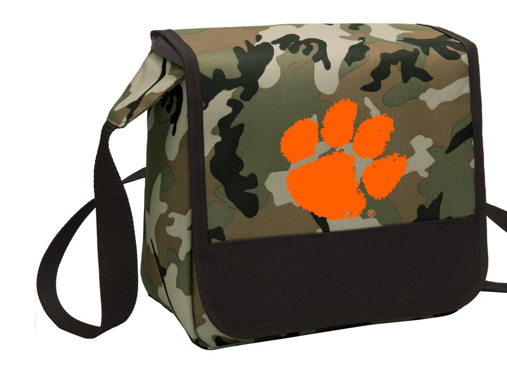 Clemson Lunch Bag Clemson Tigers Cooler or Lunchbox Camo