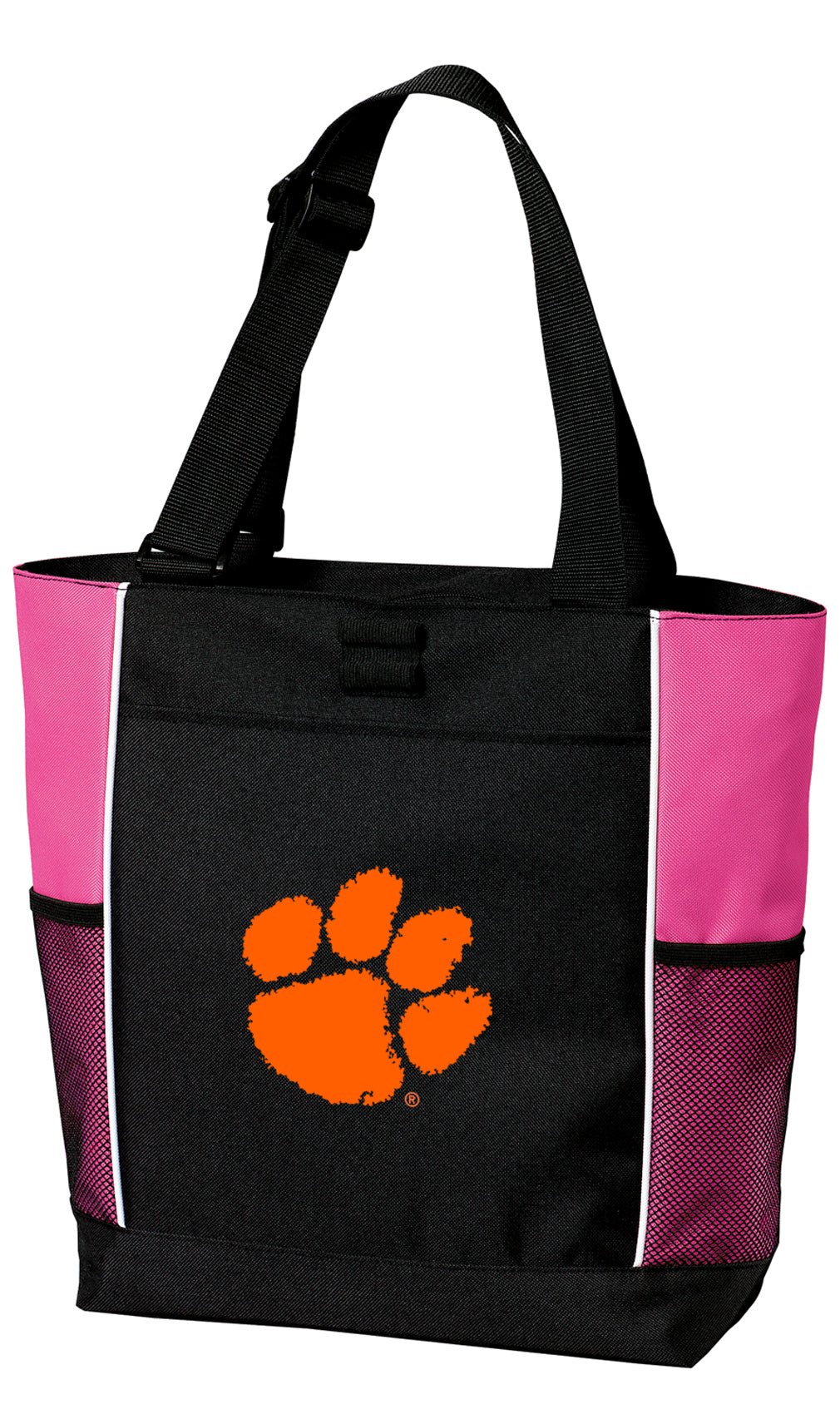 Clemson Tote Bag Official Clemson Tigers Carryall Totes Pink