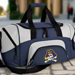 East Carolina Small Duffel Bag – ECU Pirates Carryon & Gym Bag Navy