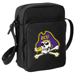East Carolina Crossbody Bag – ECU Pirates Travel Sling Pack Black