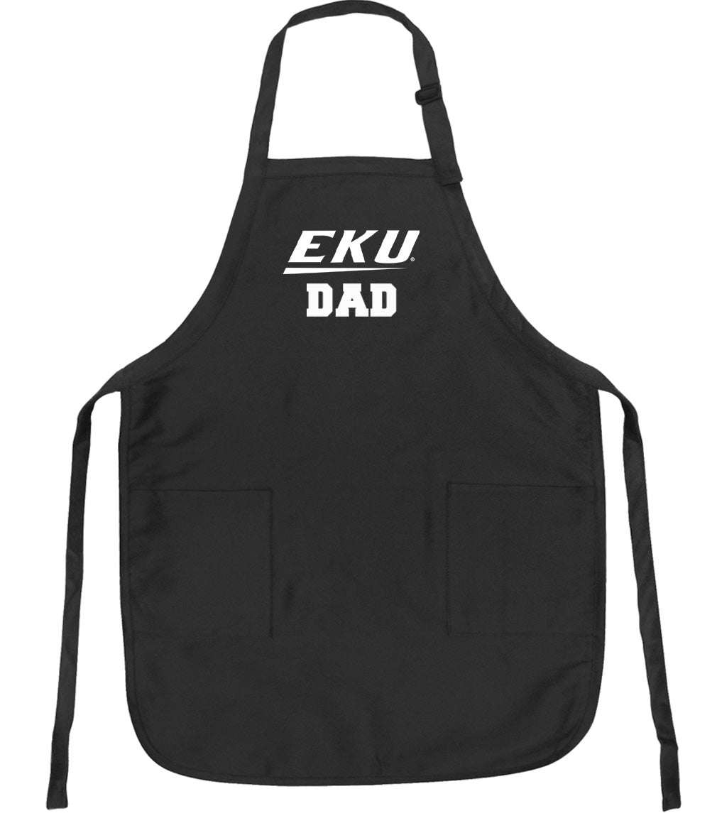Eastern Kentucky University Apron EKU Apron - Stain Resistant Fabric Dad on Black