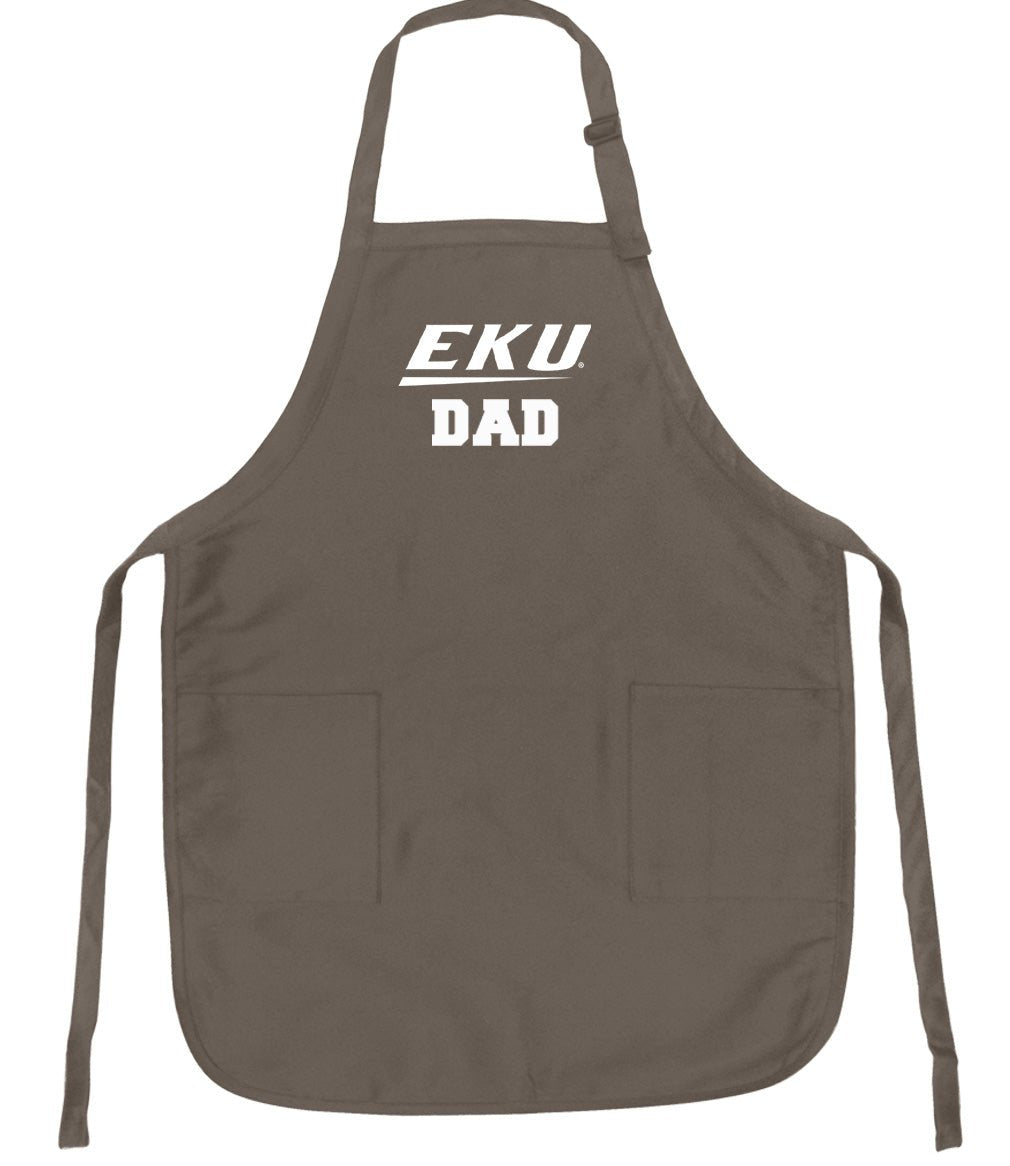 Eastern Kentucky University Apron EKU Apron - Stain Resistant Fabric Dad on Khaki