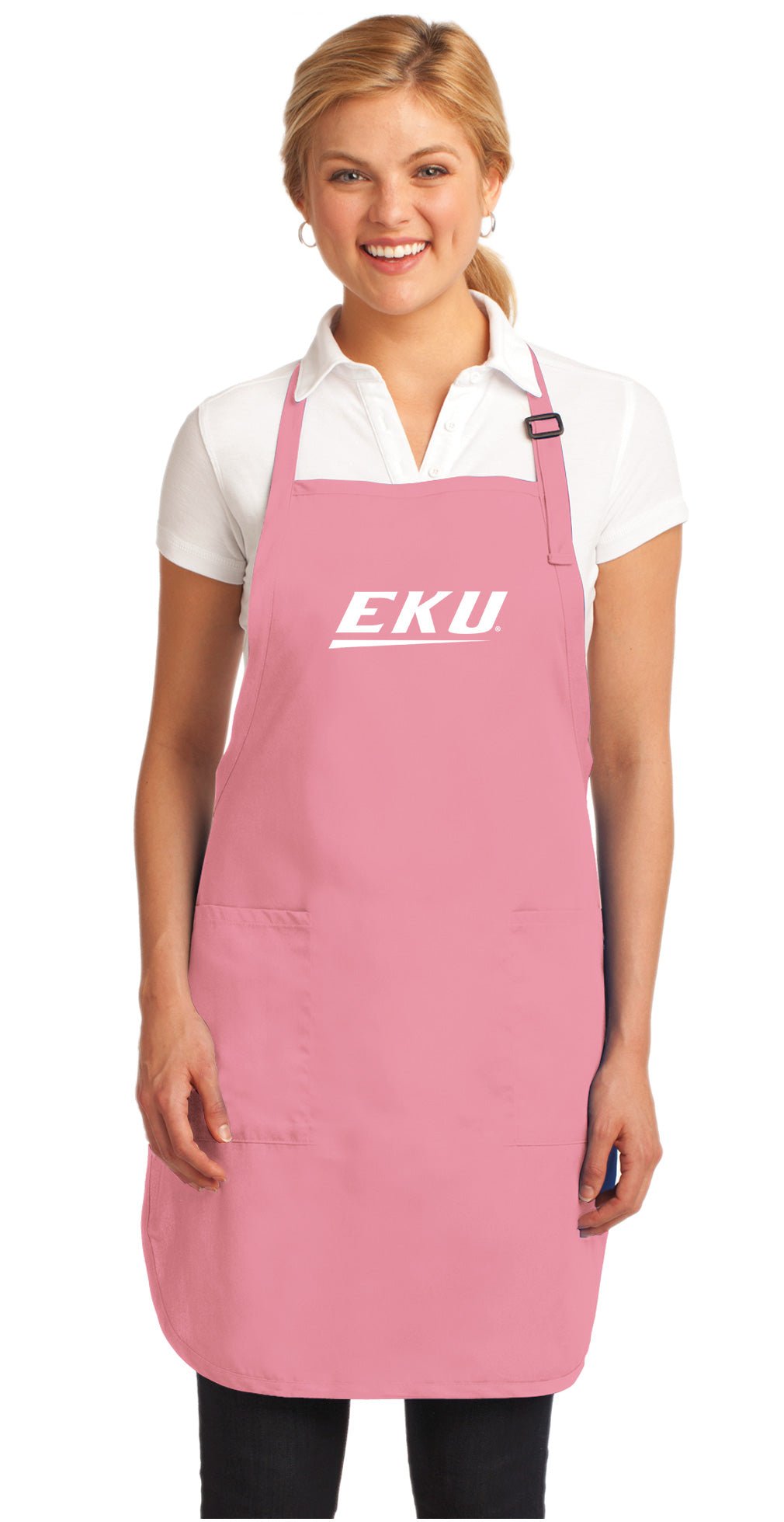 Eastern Kentucky University Apron EKU Apron - Stain Resistant Fabric Pink