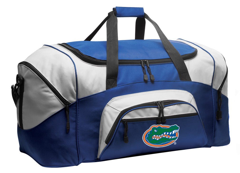 Florida Gators Large Duffel Bag – Gym, Travel & Suitcase-Style Gear Bag Blue