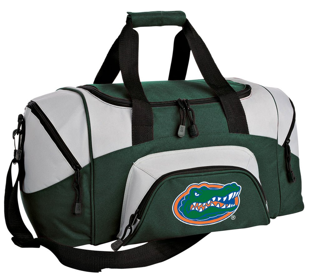 Florida Gators Small Duffel Bag – Carry-On & Gym Bag for UF Fans Dark Green