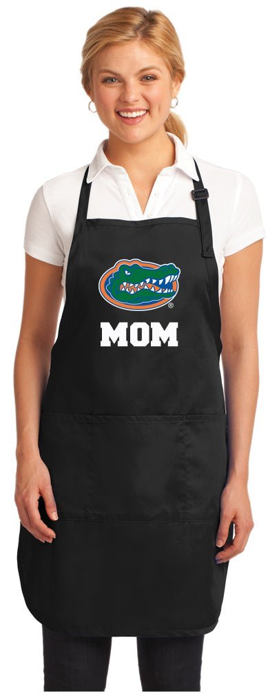 University of Florida Apron Florida Gators Apron - Stain Resistant Fabric Mom on Black