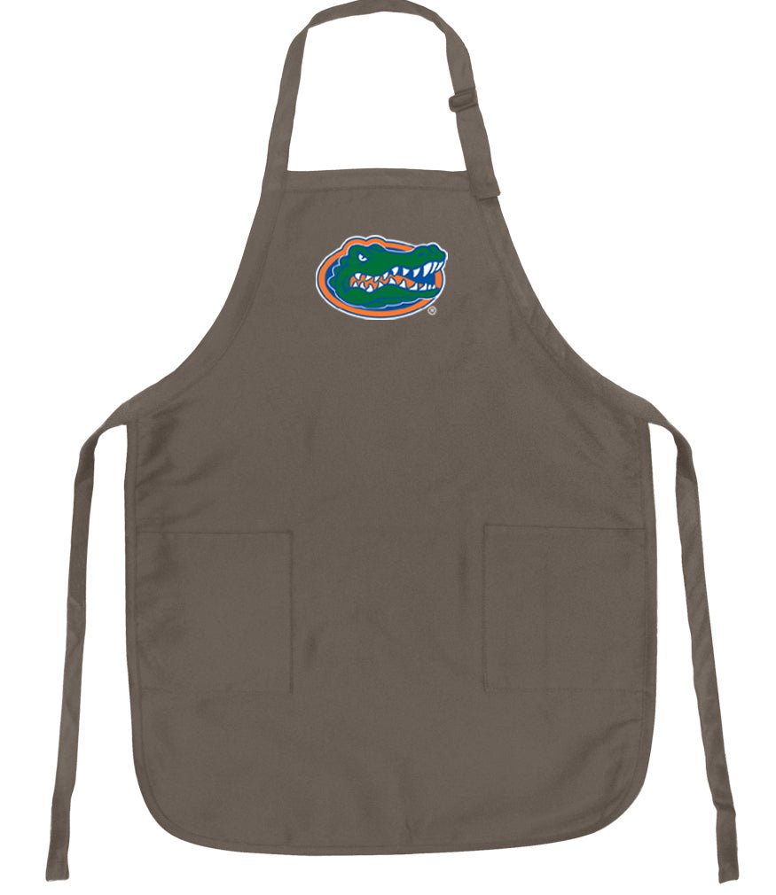 University of Florida Apron Florida Gators Apron - Stain Resistant Fabric Khaki