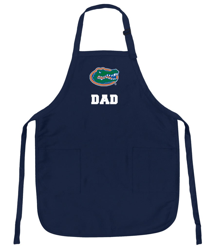 University of Florida Apron Florida Gators Apron - Stain Resistant Fabric Dad on Navy