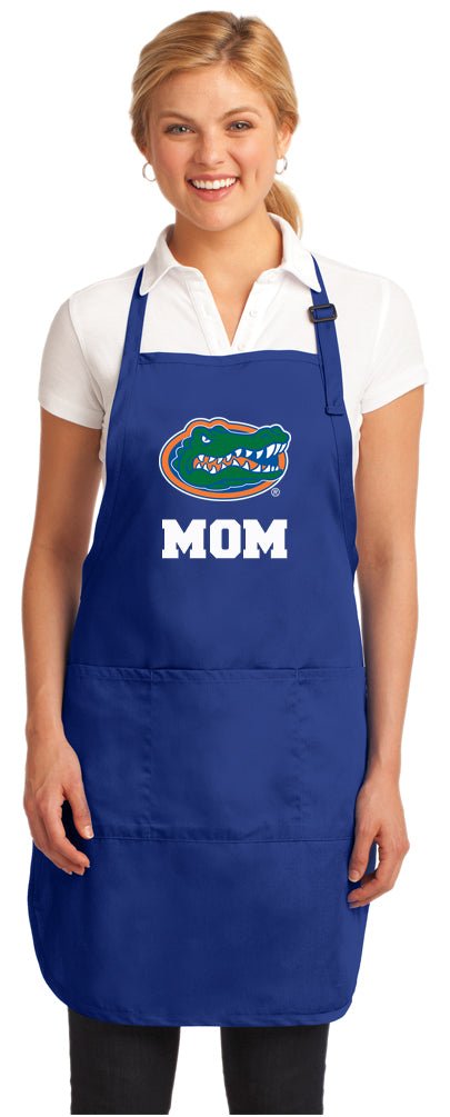 University of Florida Apron Florida Gators Apron - Stain Resistant Fabric Mom on Blue