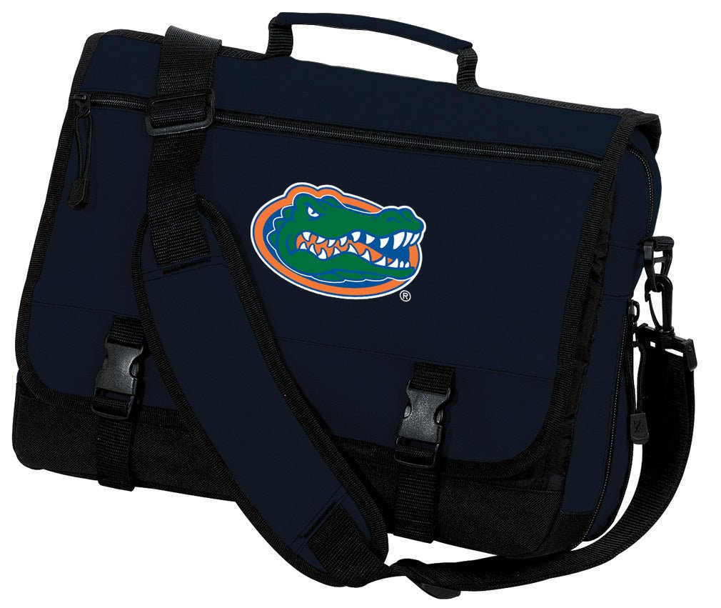 University of Florida Laptop Computer Bag Messenger Briefcase Navy