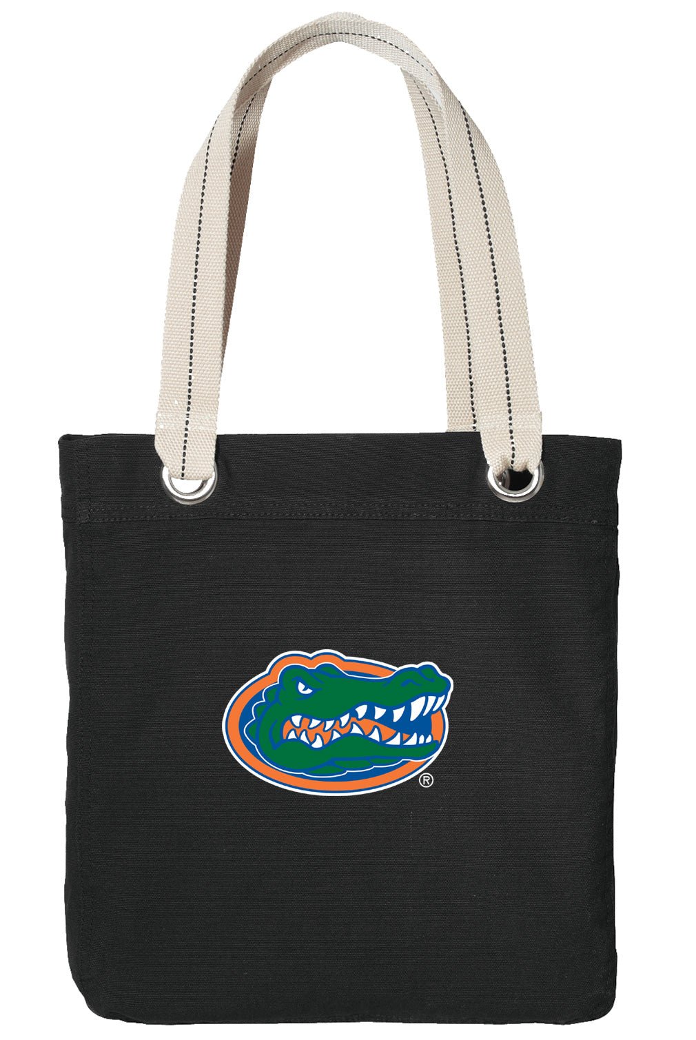 University of Florida Tote Bag Florida Gators Deluxe Canvas Shoulder Bag Black