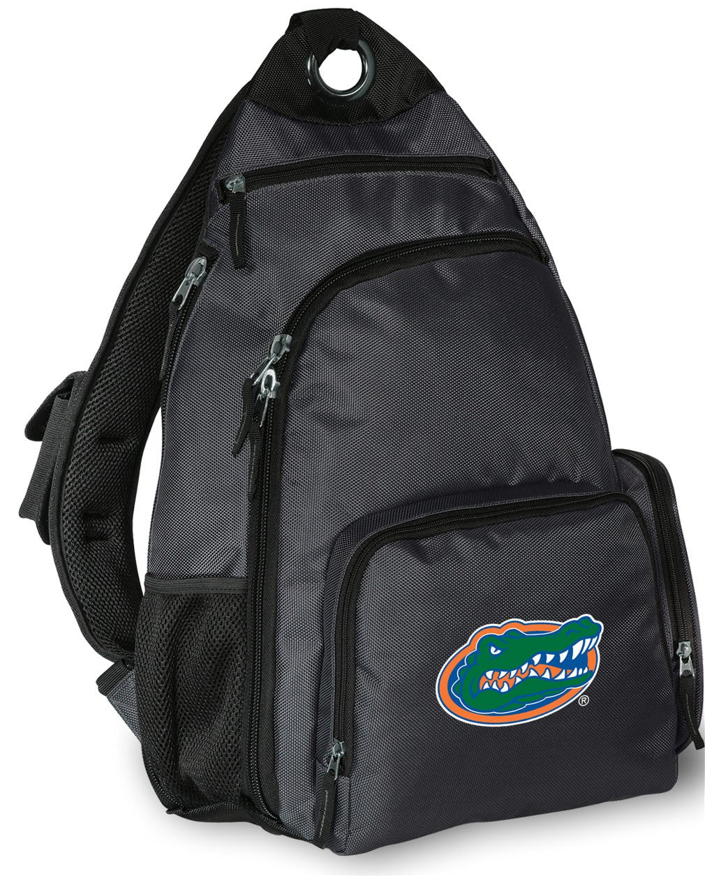 University of Florida Sling Backpack Florida Gators Crossbody Bag Gray