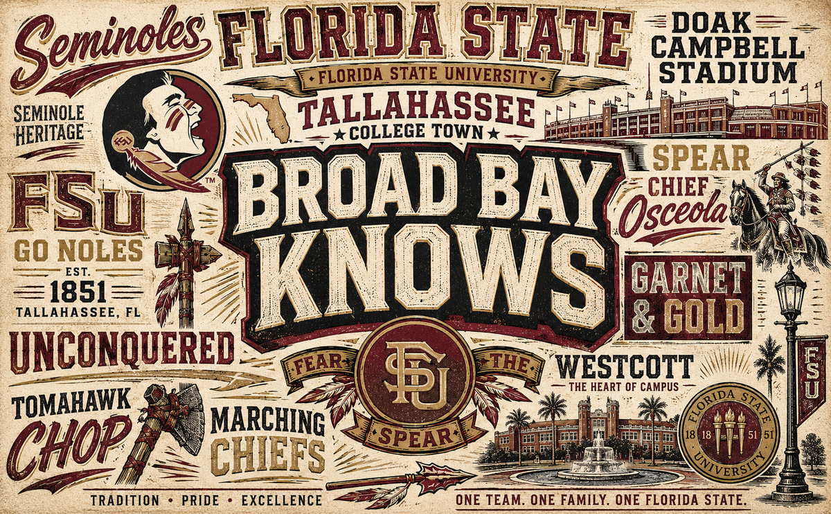 Florida State Seminoles Laptop Backpack  – FSU Bookbag
