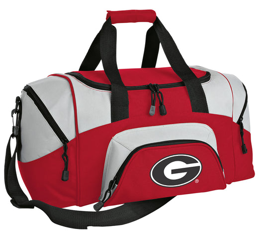 University of Georgia Small Duffel Bag UGA Bulldogs Carryon Suitcase or Gym Bag