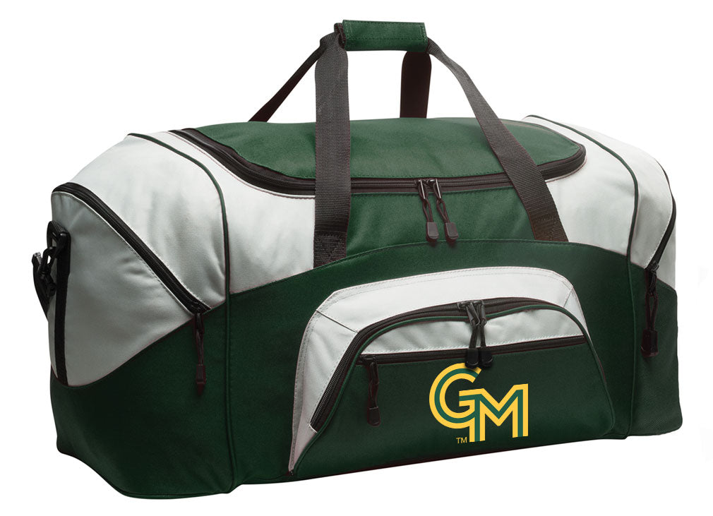 George Mason Duffel Bag – Patriots Gym, Travel & Suitcase-Style Gear Bag Dark Green