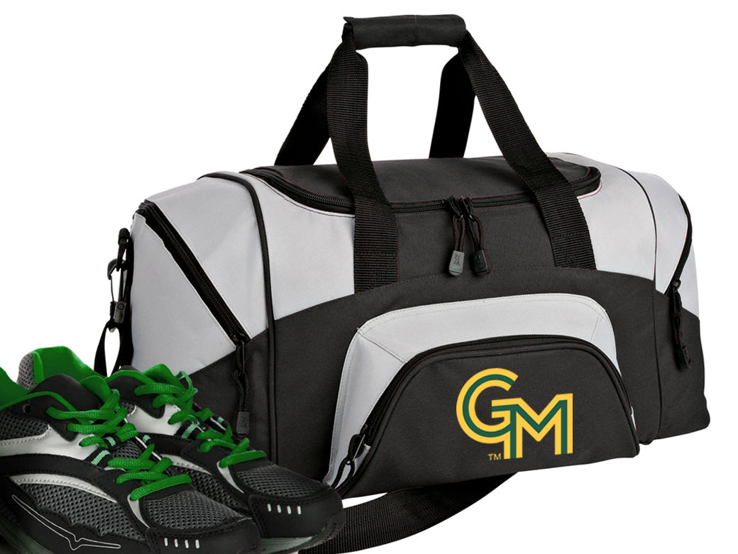 George Mason Small Duffel Bag – GMU Patriots Carry-On Suitcase & Gym Bag Black