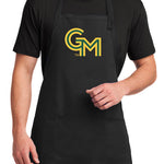 George Mason Large Apron – GMU Patriots Adjustable with Pockets for Fans Black
