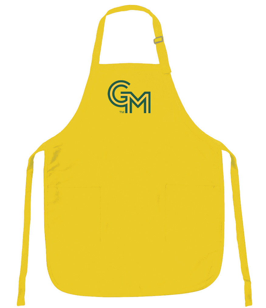 George Mason University Apron GMU Patriots Apron - Stain Resistant Fabric Yellow