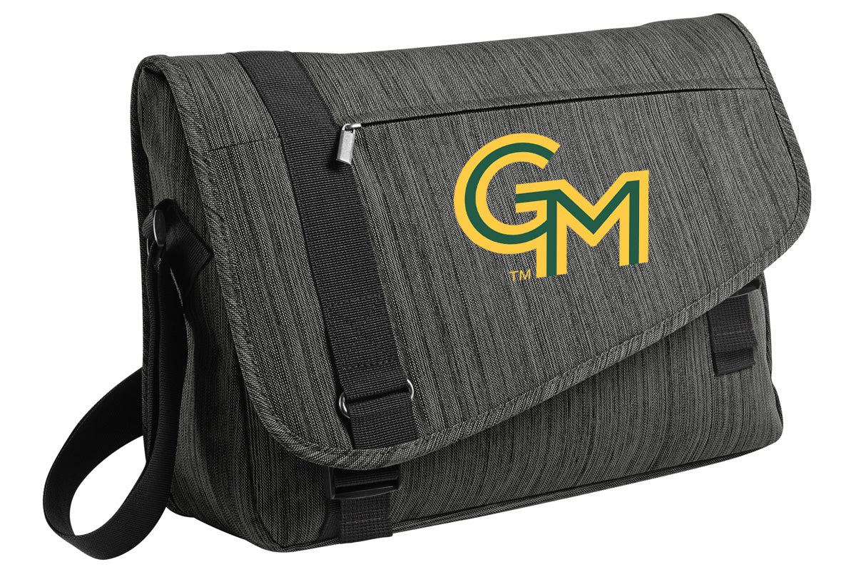 George Mason Messenger Bag - Travel or Laptop Computer Bag