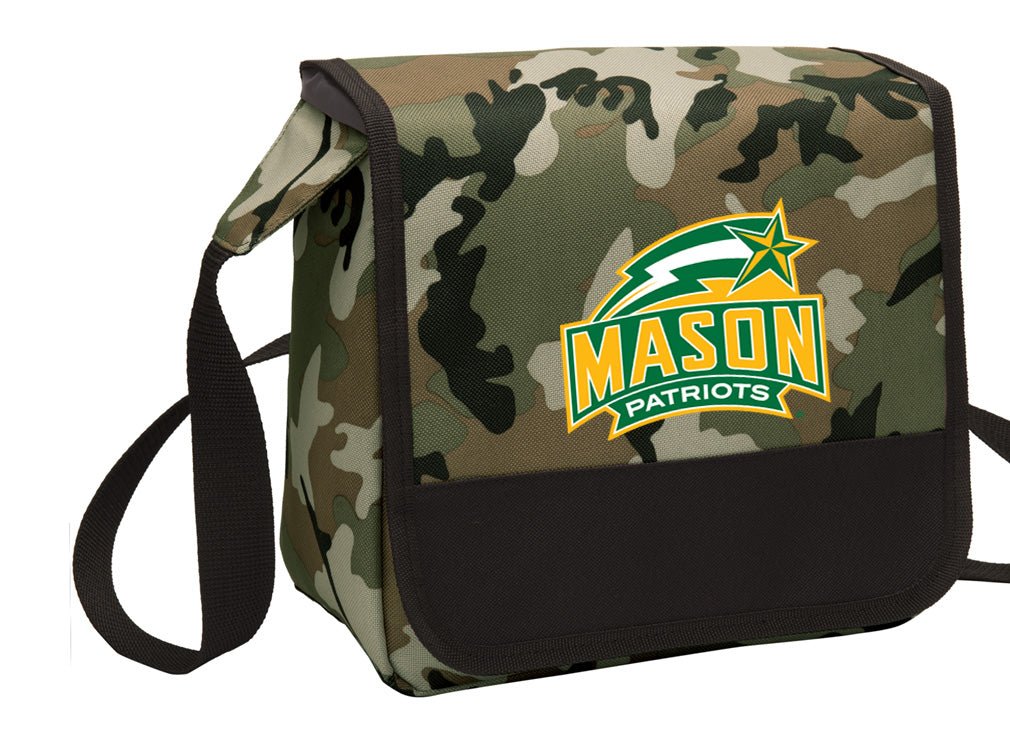 George Mason University Lunch Bag GMU Patriots Cooler or Lunchbox Camo