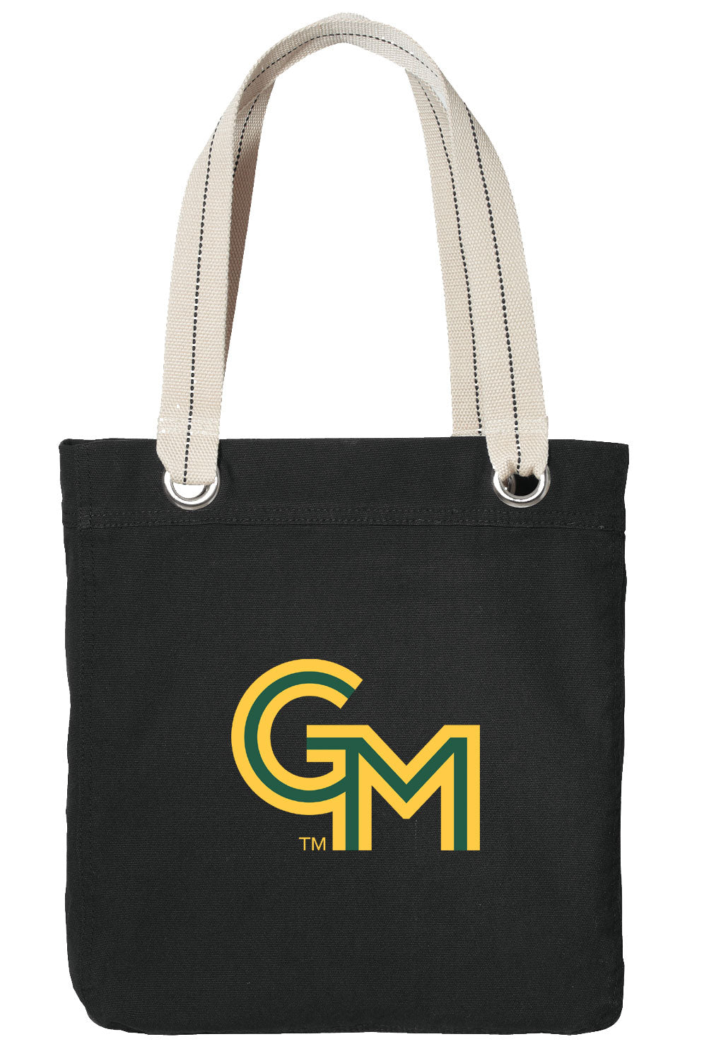 George Mason Tote Bag – GMU Patriots Deluxe Canvas Shoulder Bag
