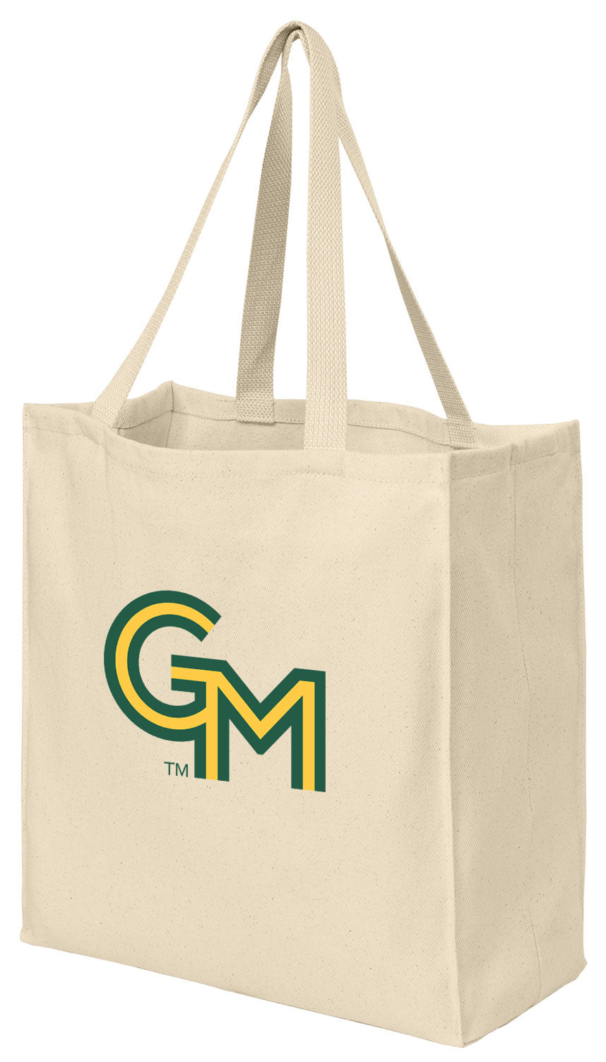 George Mason Grocery Bag – GMU Patriots Reusable Cotton Shopping Tote